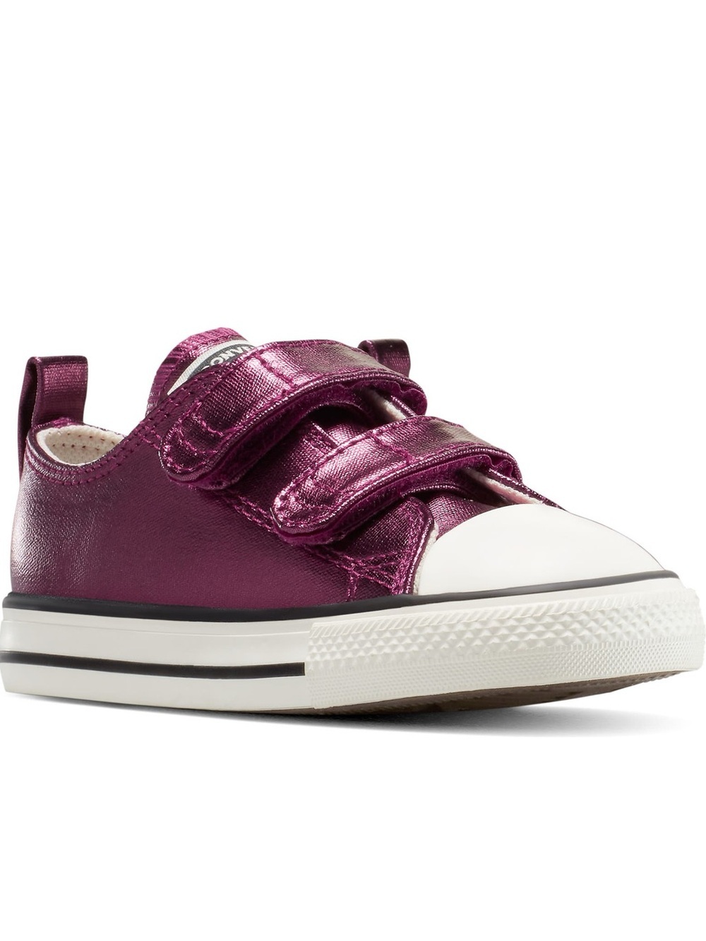 Kids' Chuck Taylor All Star Metallic Canvas Low Top Sneaker